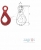 Varovalni očesni kavlji SHO